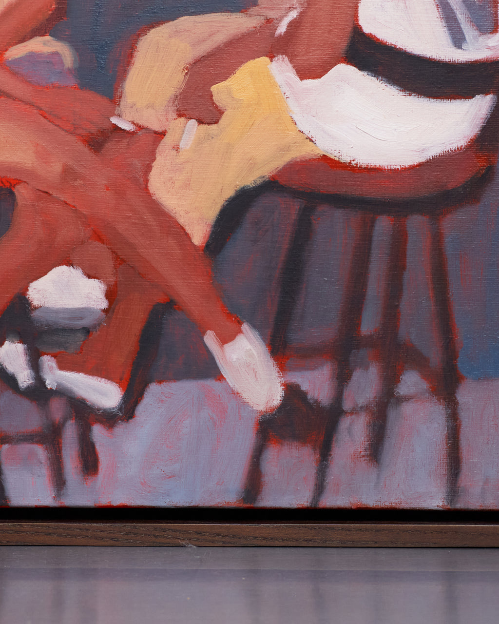 Untitled (barstools, legs)