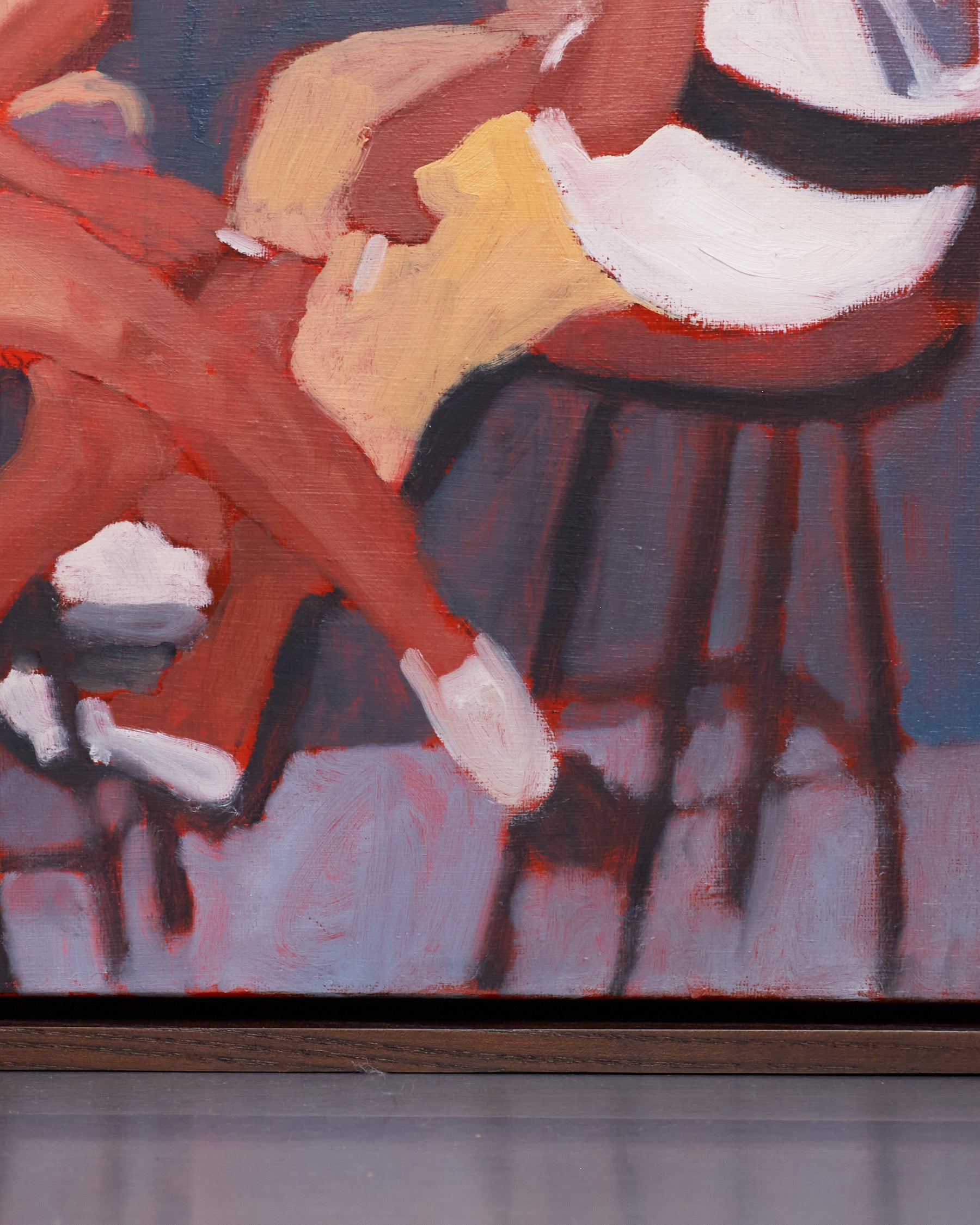 Untitled (barstools, legs)