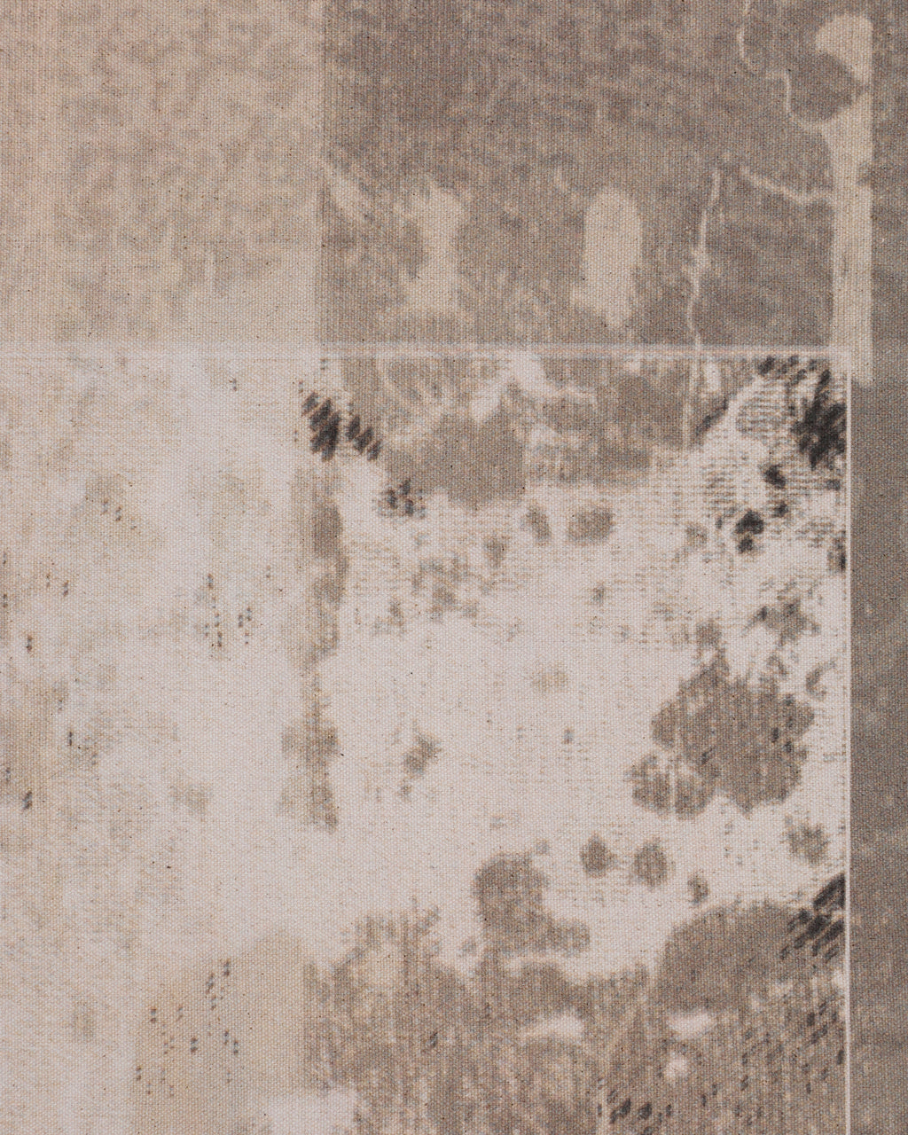 Textured beige and brown patterned wallpaper