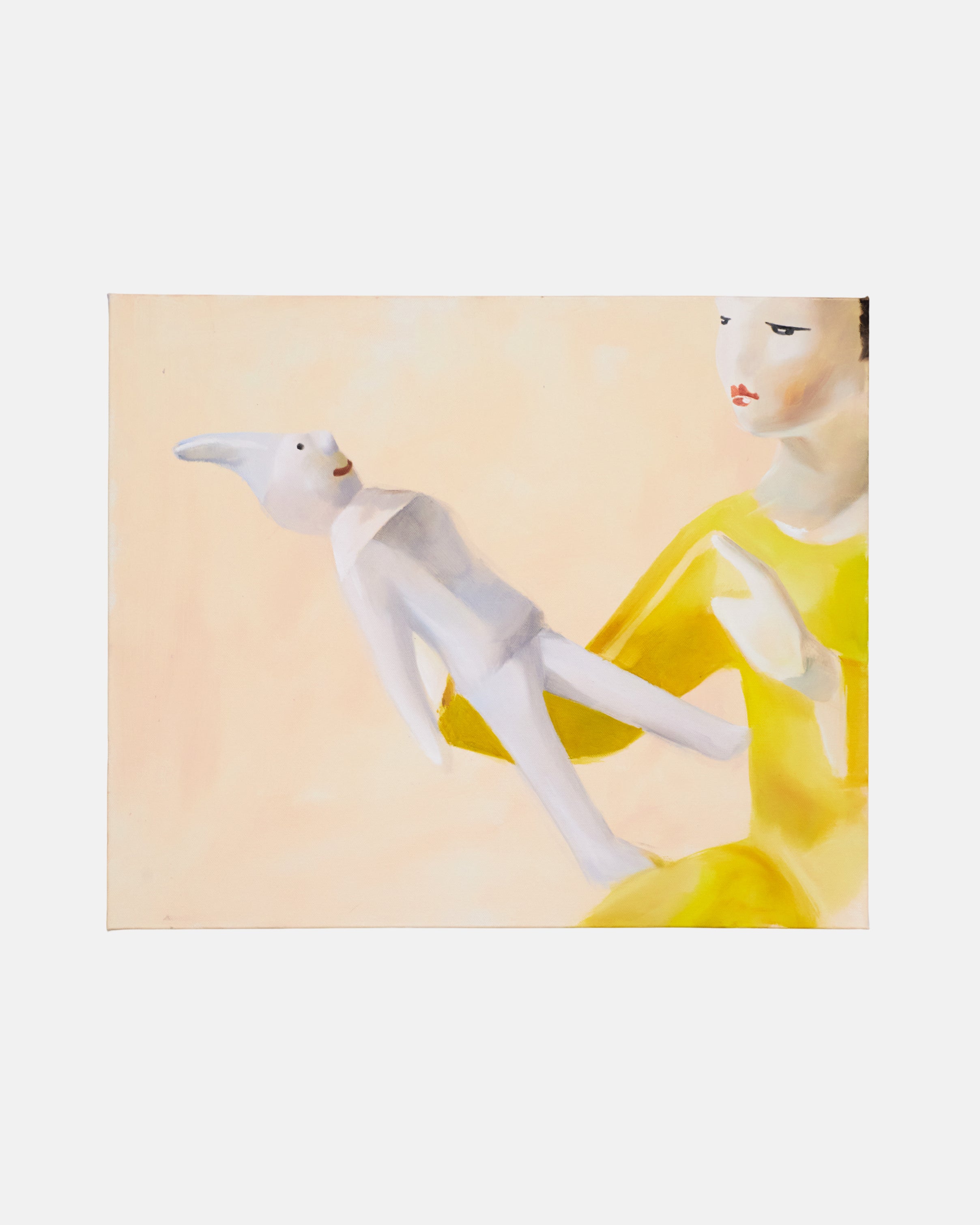 Porcelain Child with Porcelain Clown